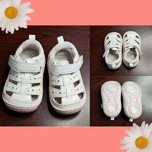 Baby Girls Surprize by Stride Rite DIDI White Sneaker Sandals